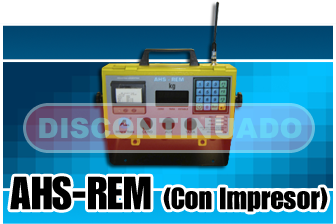 AHS-REM con impresor térmico integrado