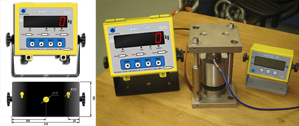 Dinamómetro Electrónico AHS-1 M