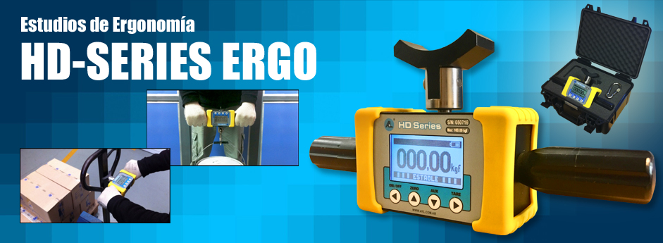 Dinamómetro HD-SERIES ERGO en uso