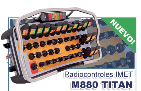 Radiocontroles IMET M880 TITAN