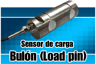 Sensor de carga tipo Bulón